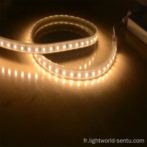 Boupe flexible LED à haute tension de 50 m de long de 50 m de long